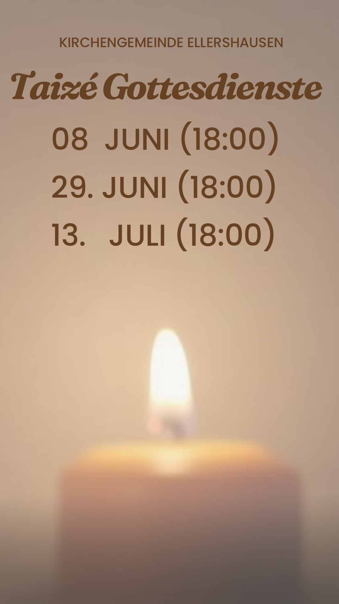 2025 06 08 Taizé Gottesdienste