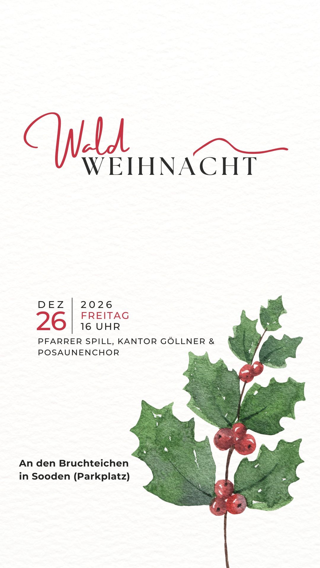 2025 12 26 Waldweihnacht
