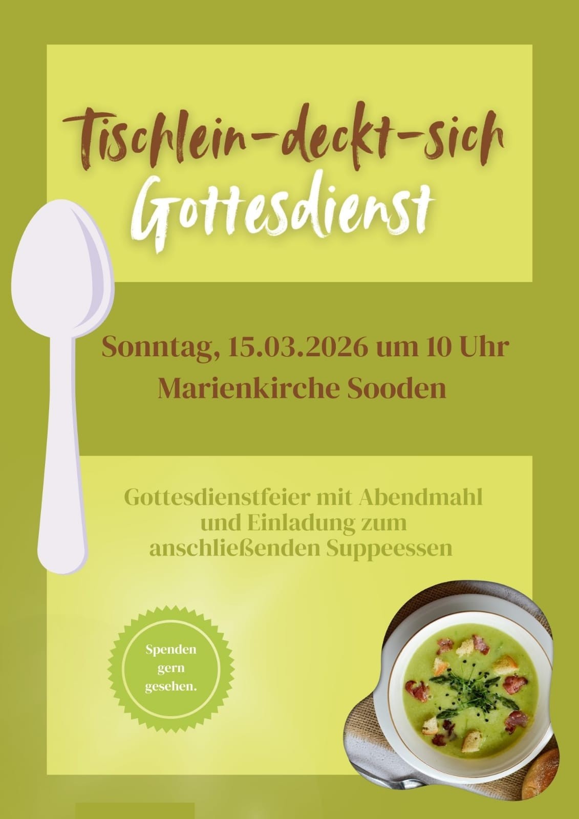 Tischlein deck sich 150326